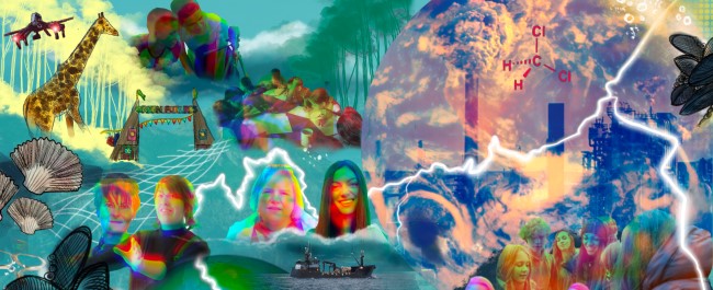 Hazard0ne environmental change artwork